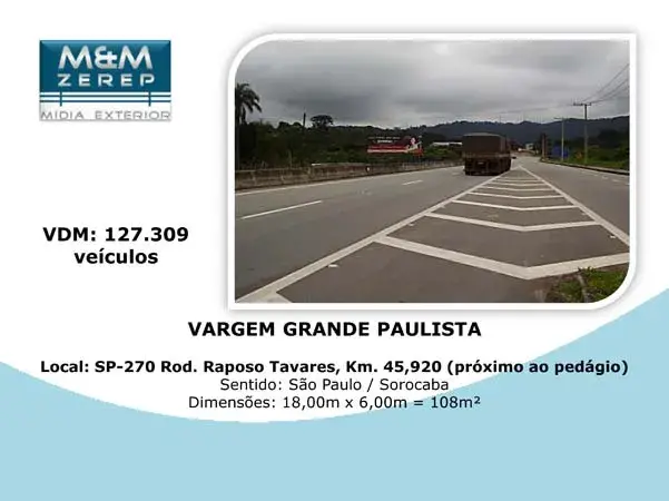 Painel na Raposo Tavares Outdoor na Raposo Tavares Imagem