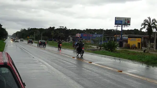 Painel Rodoviário e Front Light Rodovia Rio Santos SP-055 Imagem
